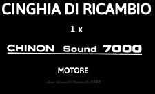 ★ CINGHIA DI RICAMBIO MOTORE 1 x PROIETTORE SUPER 8 mm CHINON SOUND 7000★  