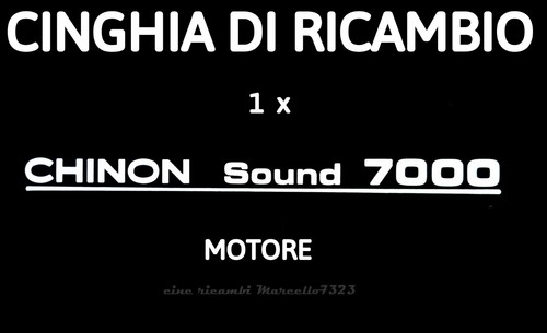Cinghia ricambio motore - ★, di