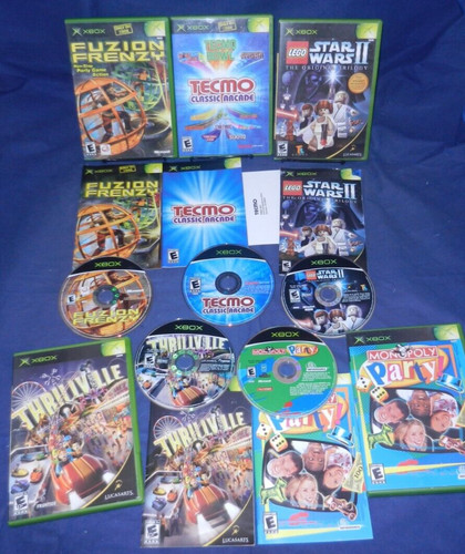 Xbox fuzion frenzy tecmo - xbox;,