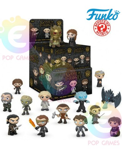 Opened mystery minis game - mystery,