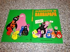 ALMANACCO DI BARBAPAPA MONDADORI 1°EDIZIONE 1976 CARTONATO BUONO/OTTIMO 