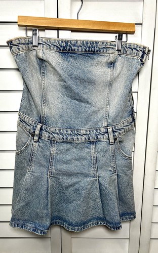 Zara mini abito denim