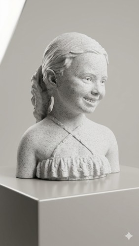 Mezzo busto personalizzato - busto,