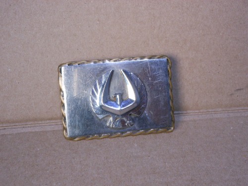 Fibbia per cintura emblema
