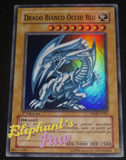 Yugioh - Drago Bianco Occhi Blu SUPER RARA - DPKB-IT001 1° Edizione