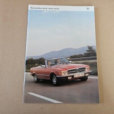 Brochure 1980 MERCEDES 280 SL