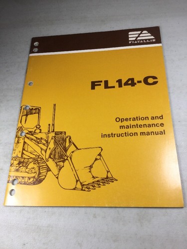 Fiat allis fl14c manuale - allis,