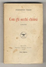 Con gli occhi chiusi romanzo - con, chiusi.
