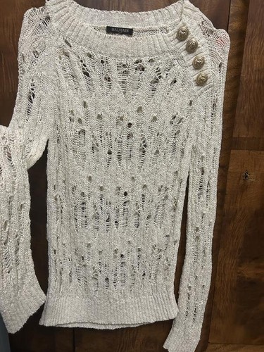 Maglione donna balmain bianco - balmain,