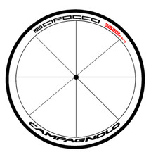 adesivi cerchio  bici -