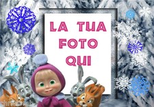 Cialda MASHA E L'ORSO