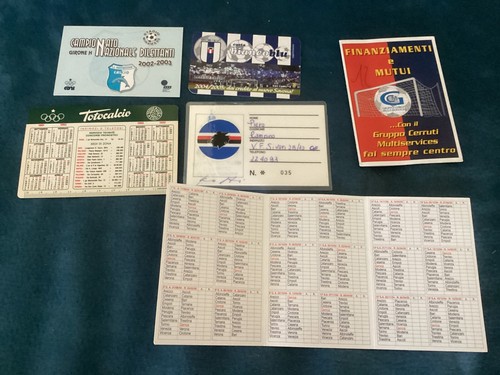 Calendarietti calcio e - 6,