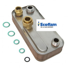 Scambiatore sanitario Caldaie Ecoflam 65072089 Lisa 23 CA CPR, Lisa 23 CS CPR,