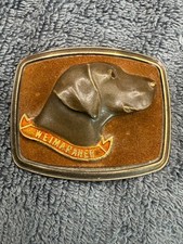 Fibbia cintura cane vintage