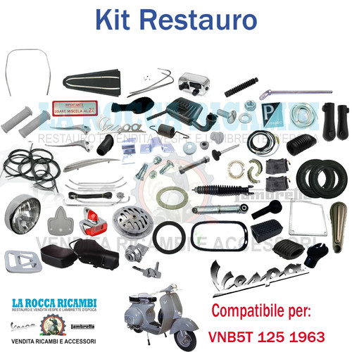 Kit restauro vespa - kit,