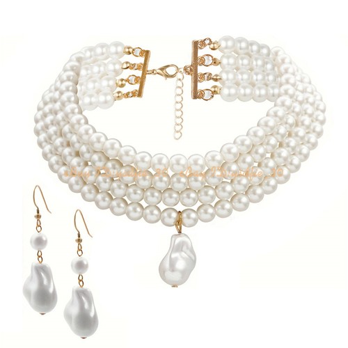 Girocollo colletto con perle - girocollo,