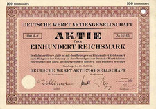 10 x Deutsche Werft Hamburg