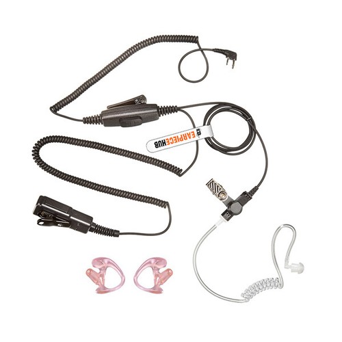 Auricolare doppio ptt pin - auricolare,