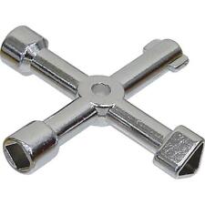 Chiave Universale Per Cassette Contatori Gas 4 Profili Multiuso