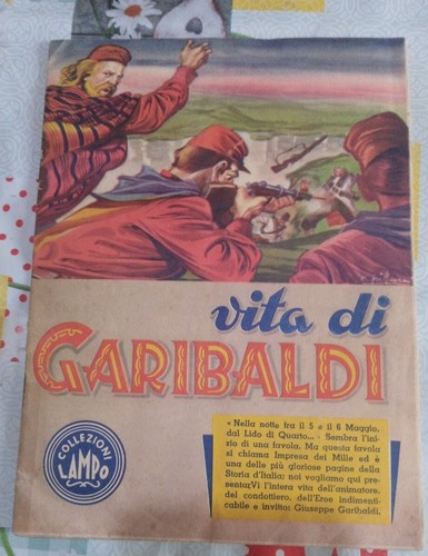 Album figurine vita garibaldi - figurine,