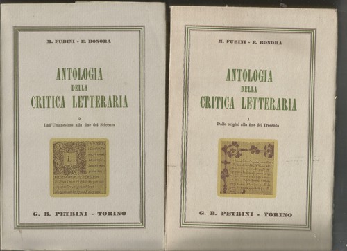 Antologia della critica - antologia,