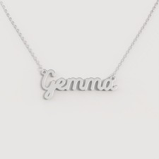 Collana NOME donna acciaio