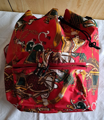 Zaino vintage multicolore