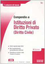 Compendio di istituzioni di diritto privato (diritto civile)