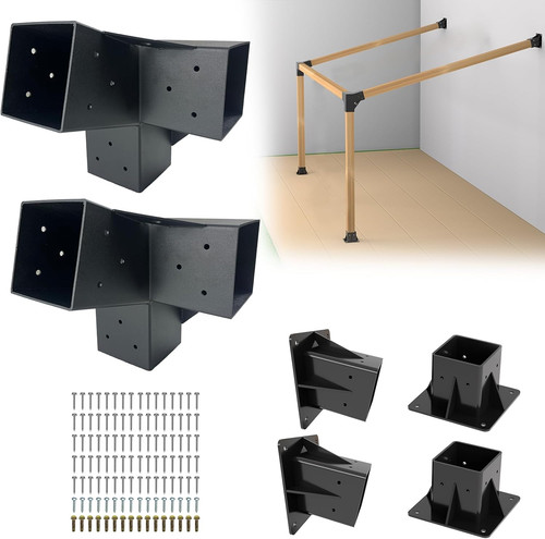 Angled pergola kit - angled,
