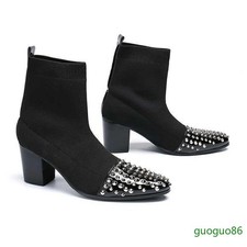 Stivaletto uomo moda punk