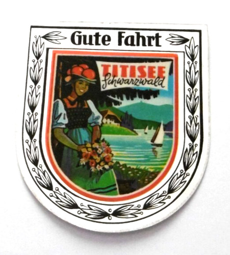 Adesivo souvenir titisee - adesivo,