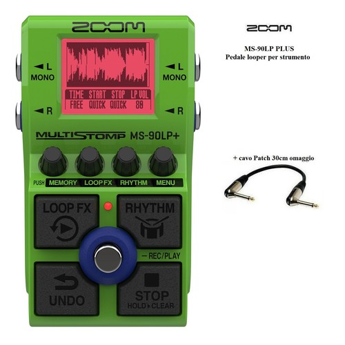 Zoom ms90lp plus pedale - zoom,