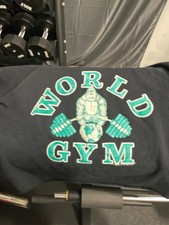 Camicia Vintage World Gym Gorilla Rag Top Ritagliata Taglia L/XL