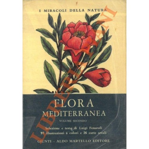 Libro flora mediterranea - libro,