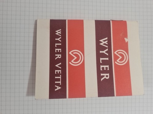 Warranty booklet vintage anni - booklet,