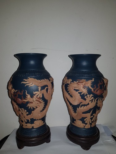 Pair vintage chinese yixing - vintage,