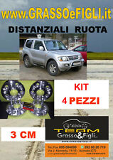kit 4 Distanziali Ruota For MITSUBISHI PAJERO V60 1999 >2006 30 mm Wheel Spacers