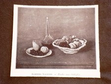 Pesche, uva e bottiglia - Alberto Salietti