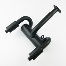 Tubo di scarico doppio acciaio