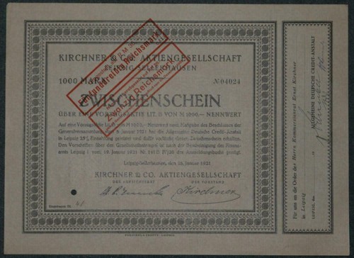 Kirchner società per - kirchner,