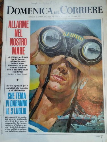 Domenica del corriere 1967 - domenica,