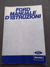 FORD  LIBRETTO USO MANUTENZIONE  ORIGNALE  EDIZ. 12/1979   (247)