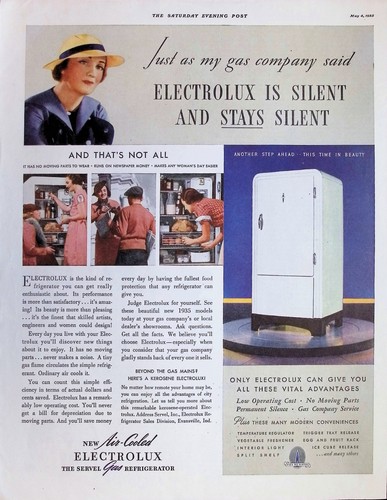 Pubblicità electrolux 1935 - pubblicità,