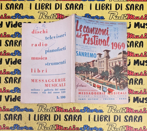 Book libro canzoni del - libro, le