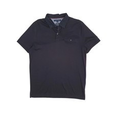Polo nera Tommy Hilfiger