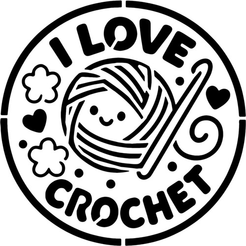 Stencil modelli i love - /,