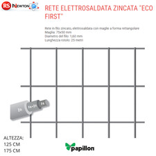 Rete Elettrosaldata Zincata 25