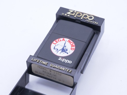 Accendino zippo black matte - accendino,