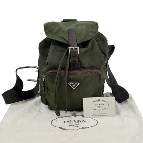 Mini zaino prada tessuto nylon - mini,