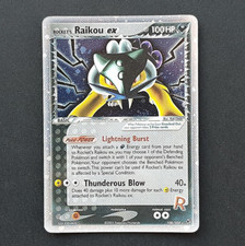 Carta Pokemon "Raikou ex